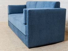 Load image into Gallery viewer, Blue Boxy Sofa
