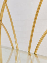 Load image into Gallery viewer, Vintage Brass Arched Etagere designed by Milo Baughman for Design Institute of America (DIA)
