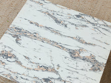 Load image into Gallery viewer, Faux Marble 1960’s Coffee Table
