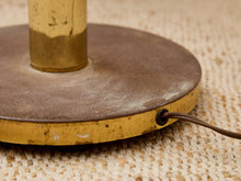 Load image into Gallery viewer, Brass Tubular Vintage Torchiere
