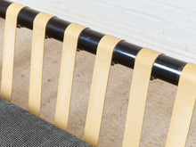 Load image into Gallery viewer, Vintage 1970s Black Lacquered Sofa
