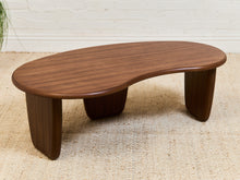 Load image into Gallery viewer, Wood Coffee Amoeba Table
