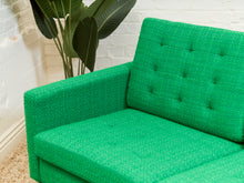 Load image into Gallery viewer, Don Sofa in Grass Green Tweed

