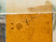 Load image into Gallery viewer, Rare Paul Evans Mid Century Cityscape Burlwood and Chrome Dining Table
