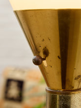 Load image into Gallery viewer, Brass Tubular Vintage Torchiere
