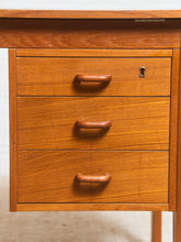 Load image into Gallery viewer, Teak Desk with Flip Top
