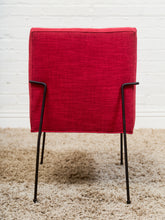 Load image into Gallery viewer, Milo Baughman for Pacific Iron in Viper Red
