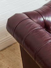 Load image into Gallery viewer, Chesterfield Vintage Rolled Arm Librarian, Sofa

