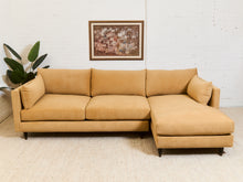 Load image into Gallery viewer, Alessandro Chaise Sectional in Zayden Honey
