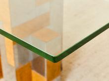 Load image into Gallery viewer, Rare Paul Evans Mid Century Cityscape Burlwood and Chrome Dining Table
