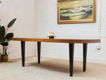 Load image into Gallery viewer, Mid-century surfboard Dining Table
