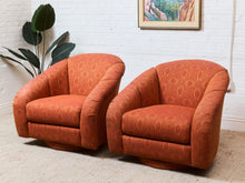 Load image into Gallery viewer, Orange Vintage Club Chair
