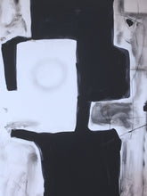 Load image into Gallery viewer, Monochrome Structure Acrylic Painting
