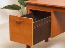 Load image into Gallery viewer, Teak Desk with Flip Top
