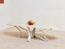 Load image into Gallery viewer, Oval Vintage Coffee Table Hollywood Regency
