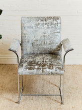 Load image into Gallery viewer, Milo Baughman Dining Chairs in Knoll Fabric set of 8
