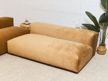 Load image into Gallery viewer, Low profile 1970’s Style 2 piece Sofa Set
