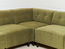 Load image into Gallery viewer, 5 Piece Chelsea Sectional in Heavenly Olive
