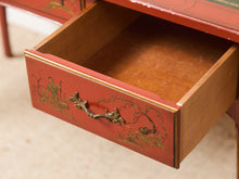 Load image into Gallery viewer, Louis XV Style Chinoiserie Writing Desk by Baker with Matching Chair

