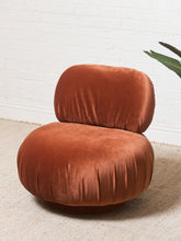Load image into Gallery viewer, 1970’s Burnt Orange Lounge Chair
