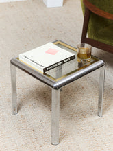 Load image into Gallery viewer, Paul Evans Chrome End Table
