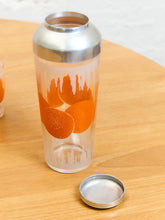 Load image into Gallery viewer, Orange Cocktail Shaker with Six Glasses
