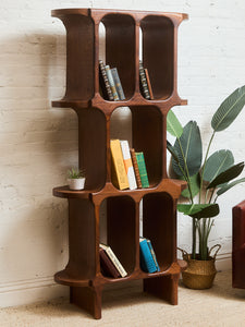 Atomic Shelf in Solid Walnut – Sunbeam Vintage