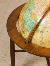 Load image into Gallery viewer, Vintage Replogle Illuminated  Mid Century Walnut Floor Globe
