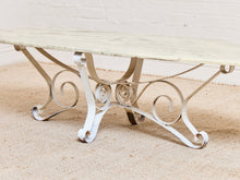 Load image into Gallery viewer, Oval Vintage Coffee Table Hollywood Regency
