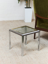 Load image into Gallery viewer, Paul Evans Chrome End Table
