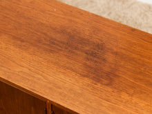 Load image into Gallery viewer, Vintage Brown Saltman Credenza with Plinth Base
