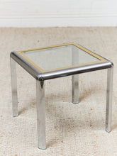 Load image into Gallery viewer, Paul Evans Chrome End Table
