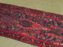 Load image into Gallery viewer, Antique Vintage Afghan Runner
