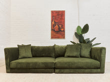 Load image into Gallery viewer, Low Profile Corduroy Lounging Sofa
