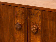 Load image into Gallery viewer, Vintage Brown Saltman Credenza with Plinth Base
