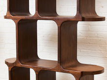 Load image into Gallery viewer, Sunbeam Exclusive Solid Walnut Atomic Shelf
