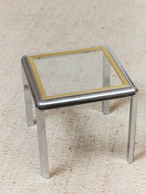 Load image into Gallery viewer, Paul Evans Chrome End Table
