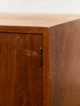 Load image into Gallery viewer, Vintage Brown Saltman Credenza with Plinth Base
