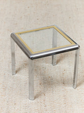 Load image into Gallery viewer, Paul Evans Chrome End Table
