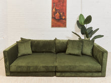 Load image into Gallery viewer, Low Profile Corduroy Lounging Sofa
