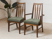 Load image into Gallery viewer, Broyhill Olive Green Vintage Dining Chairs
