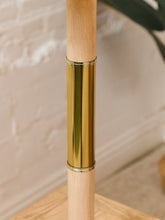 Load image into Gallery viewer, White Oak Magazine Floor Lamp
