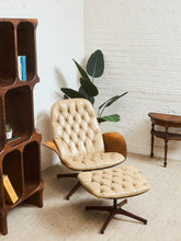 Load image into Gallery viewer, George Mulhauser Mr. Chair and Ottoman
