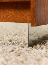 Load image into Gallery viewer, Vintage Brown Saltman Credenza with Plinth Base
