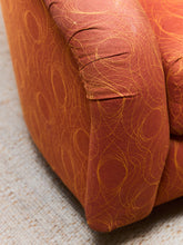 Load image into Gallery viewer, Orange Vintage Club Chair
