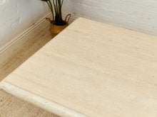 Load image into Gallery viewer, Travertine Post Modern Dining Table
