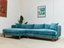 Load image into Gallery viewer, Rowan Sofa in Peacock
