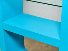 Load image into Gallery viewer, Turquoise Vintage Mod Atomic Shelf
