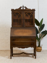 Load image into Gallery viewer, Antique Victorian Secretary, Hutch
