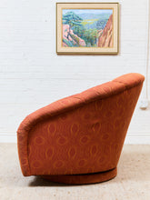 Load image into Gallery viewer, Orange Vintage Club Chair
